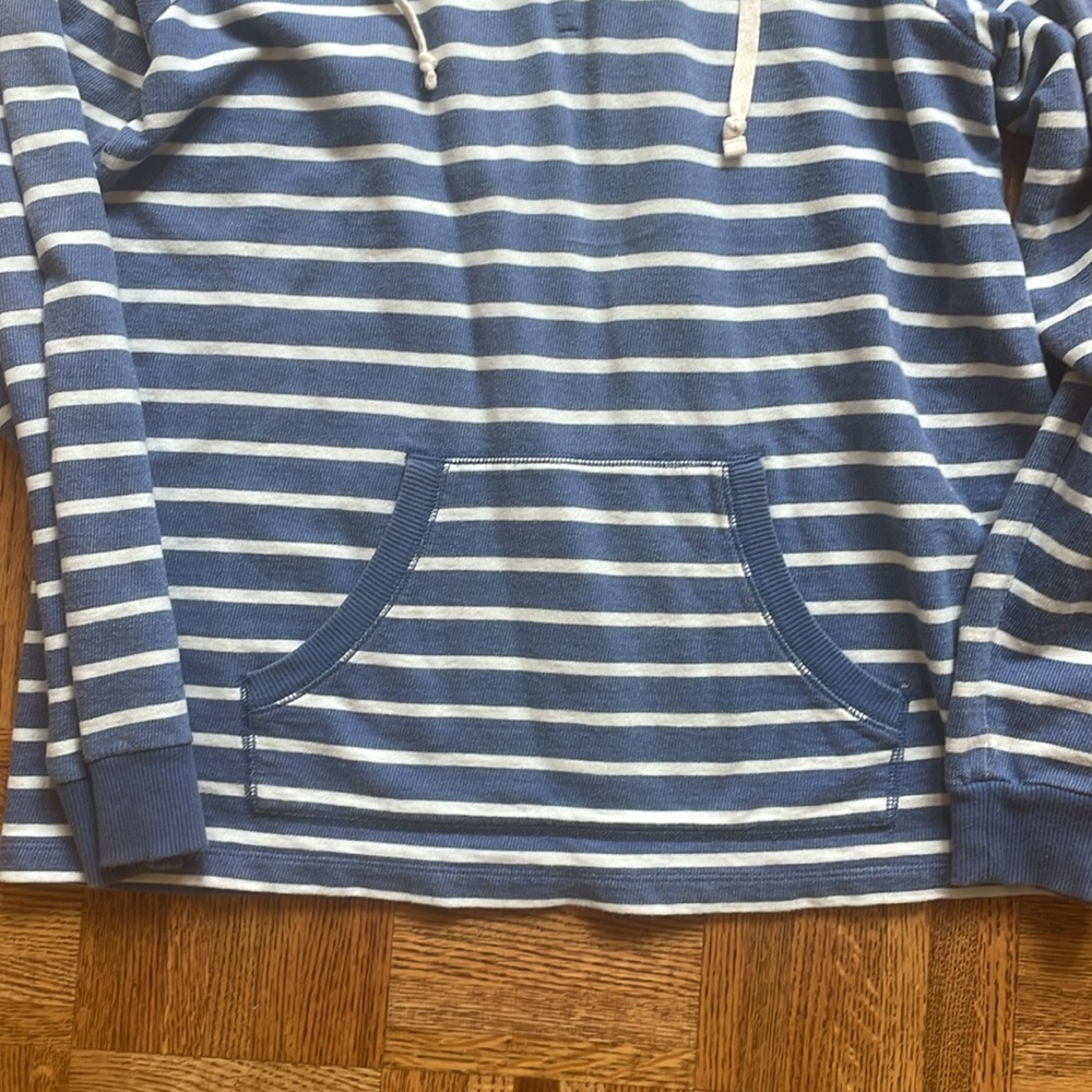 Anthropologie ALLIHOP Blue & White Stripe Pullover
Size Large - Picture 4 of 6